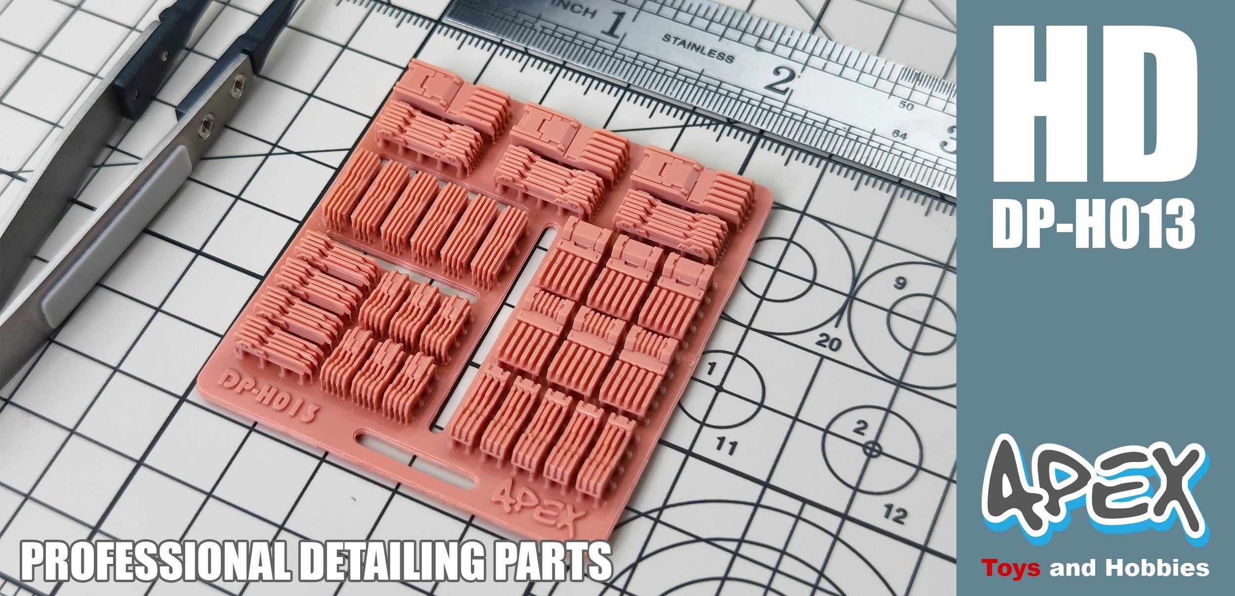 Apex Detailing Parts DP-H013 Detail Heat Sink Panel 2