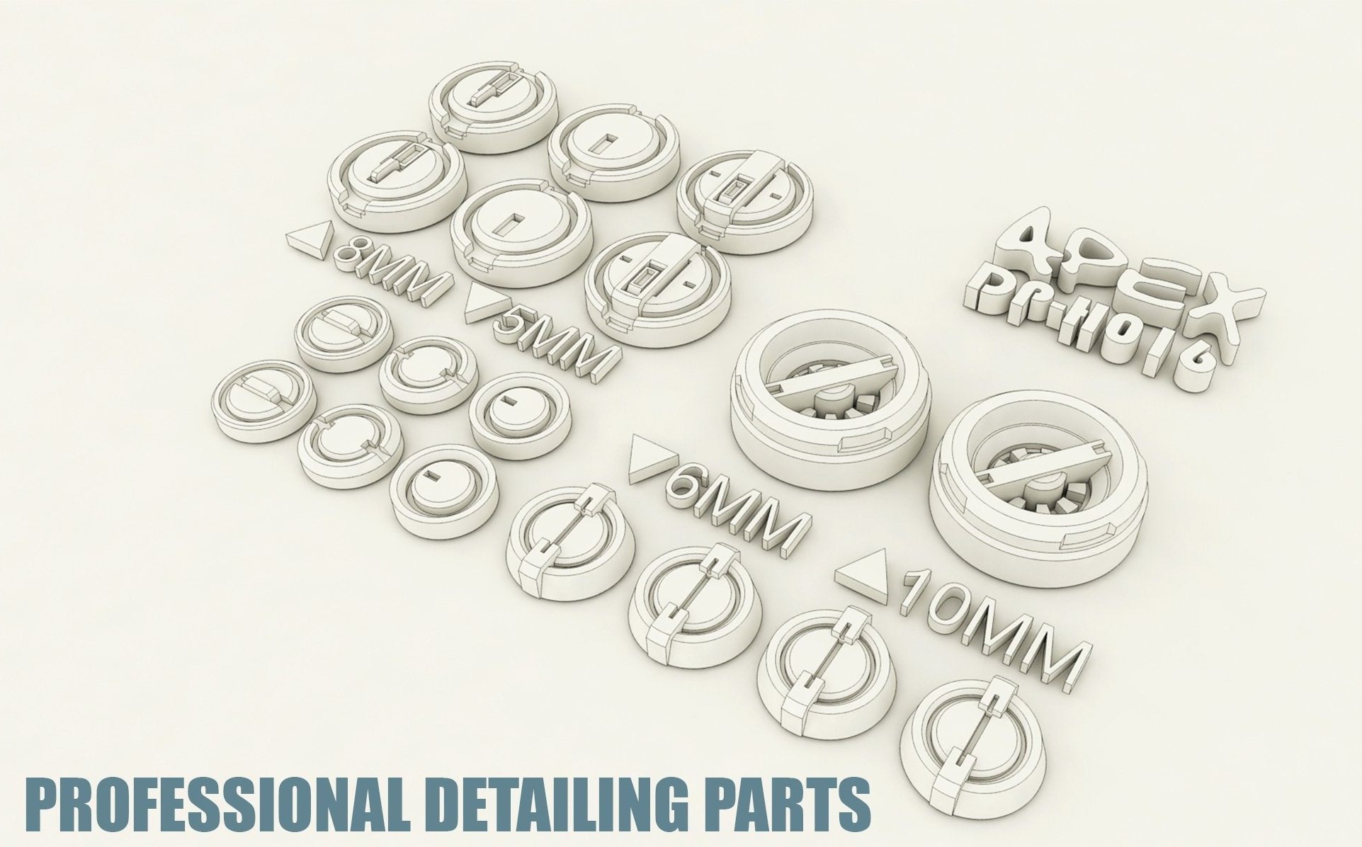 Apex Detailing Parts DP-H016 Circle Panel