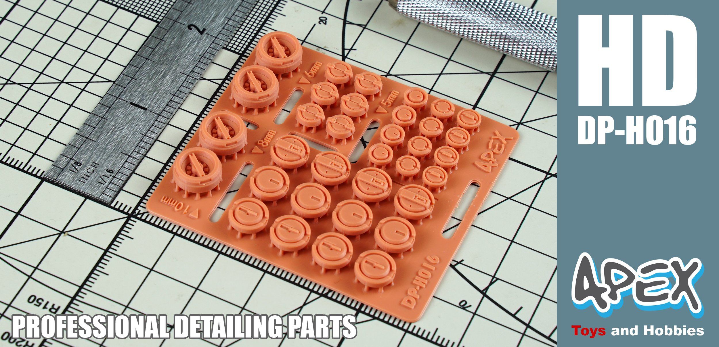 Apex Detailing Parts DP-H016 Circle Panel