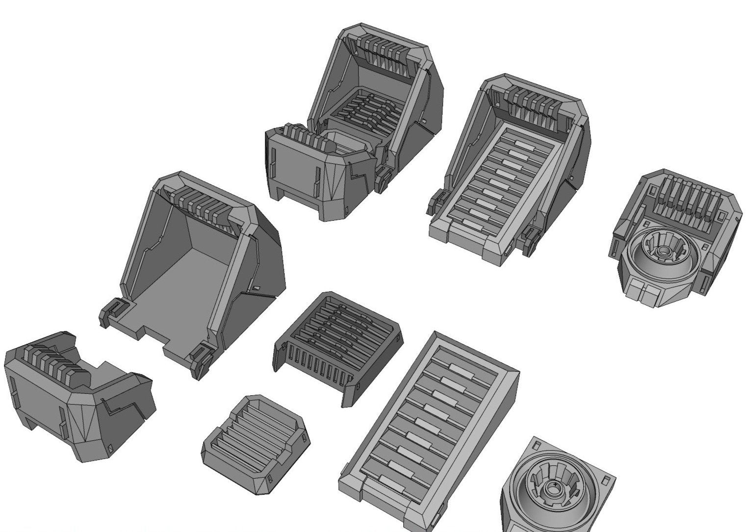 Apex Detailing Parts DP-P001 Thruster and Vents