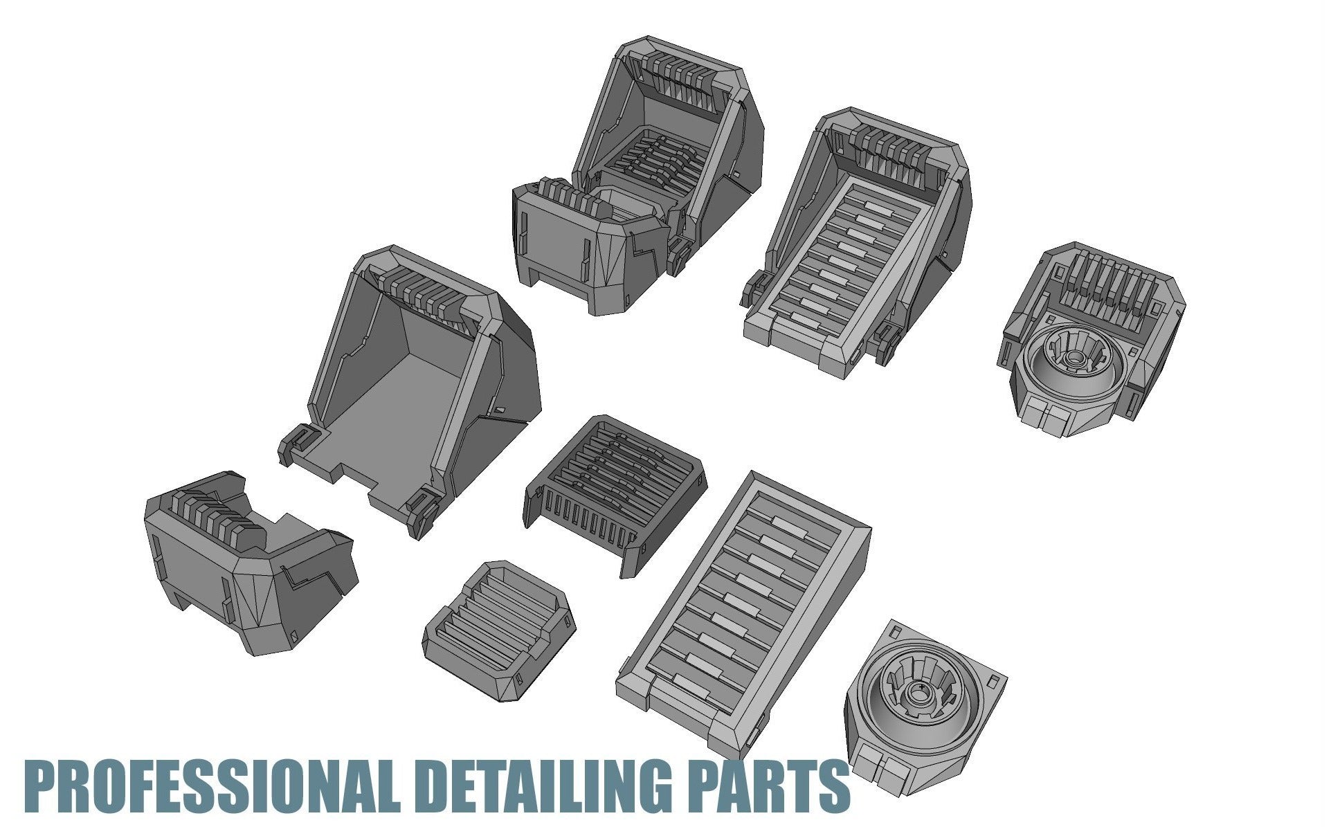 Apex Detailing Parts DP-P001 Thruster and Vents