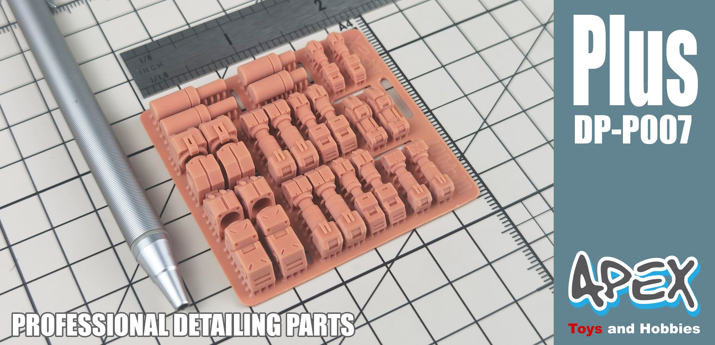 Apex Detailing Parts DP-P007 Detail Pistons Addon
