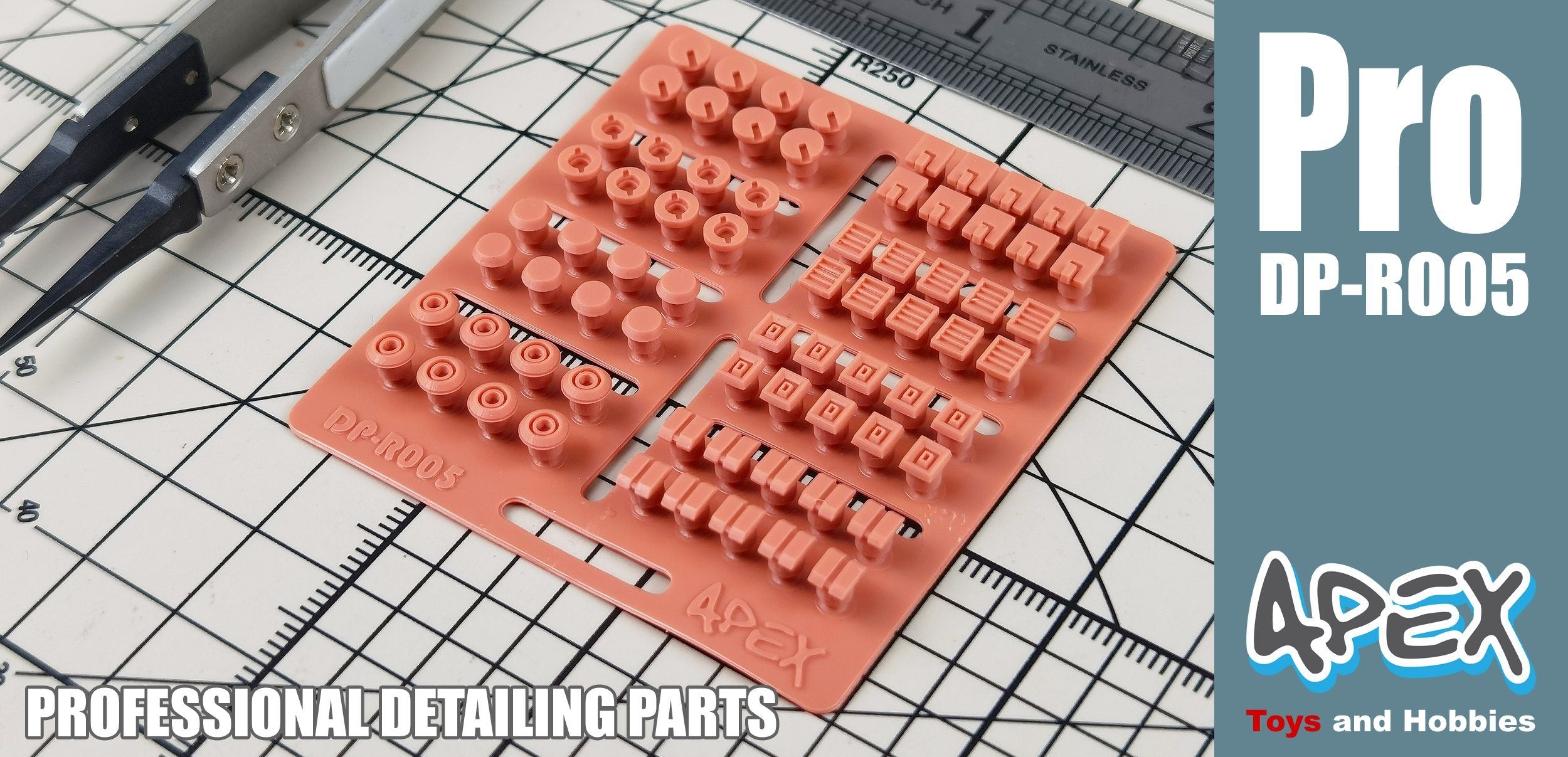 Apex Detailing Parts DP-R005 Minus Mold Detail Parts