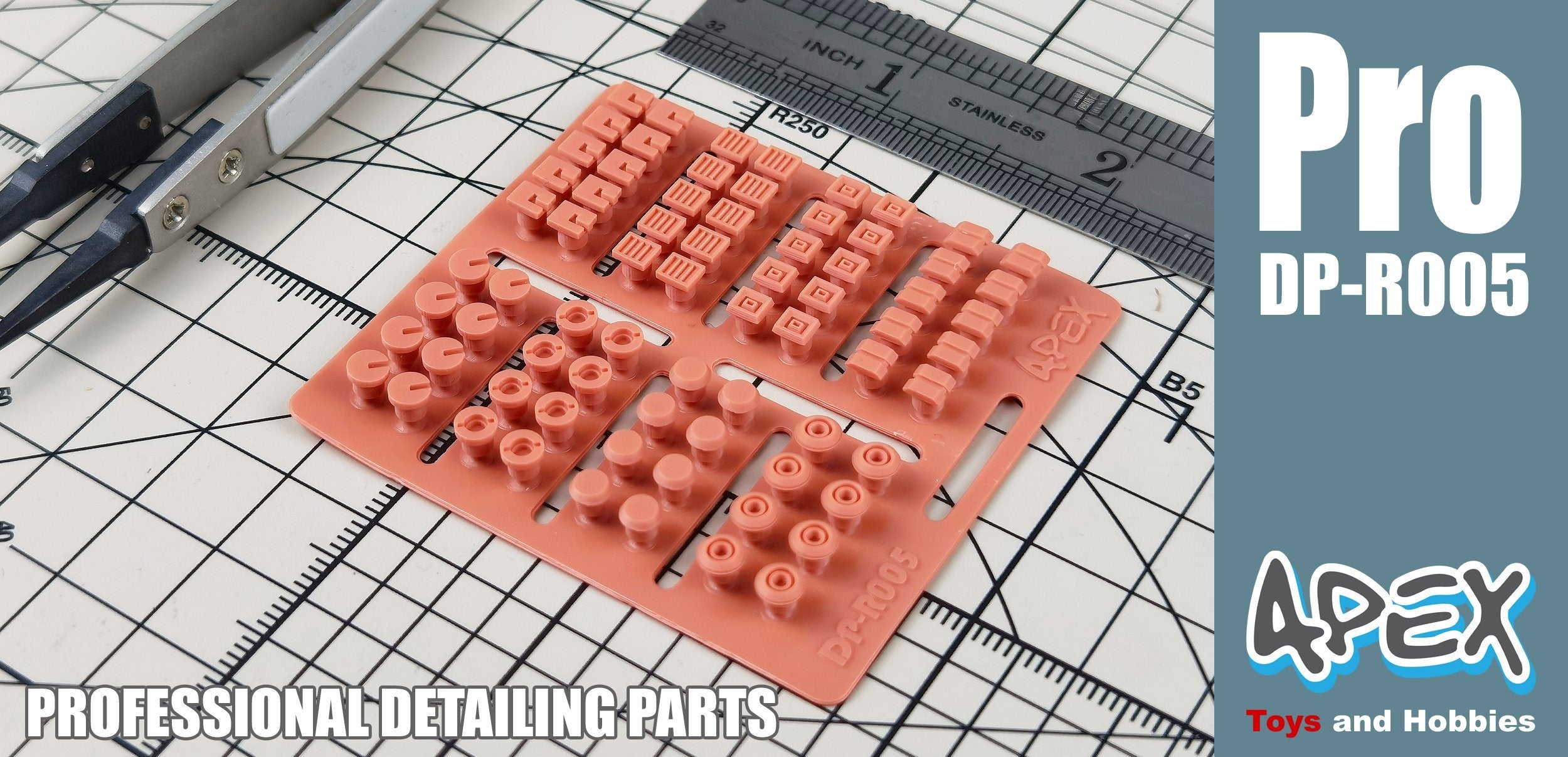 Apex Detailing Parts DP-R005 Minus Mold Detail Parts