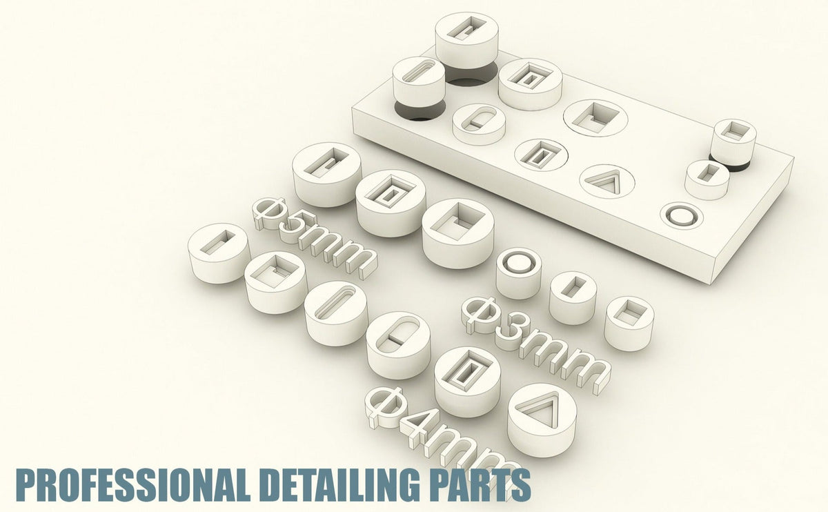 Apex Detailing Parts DP-R012 Detail Minus Molds