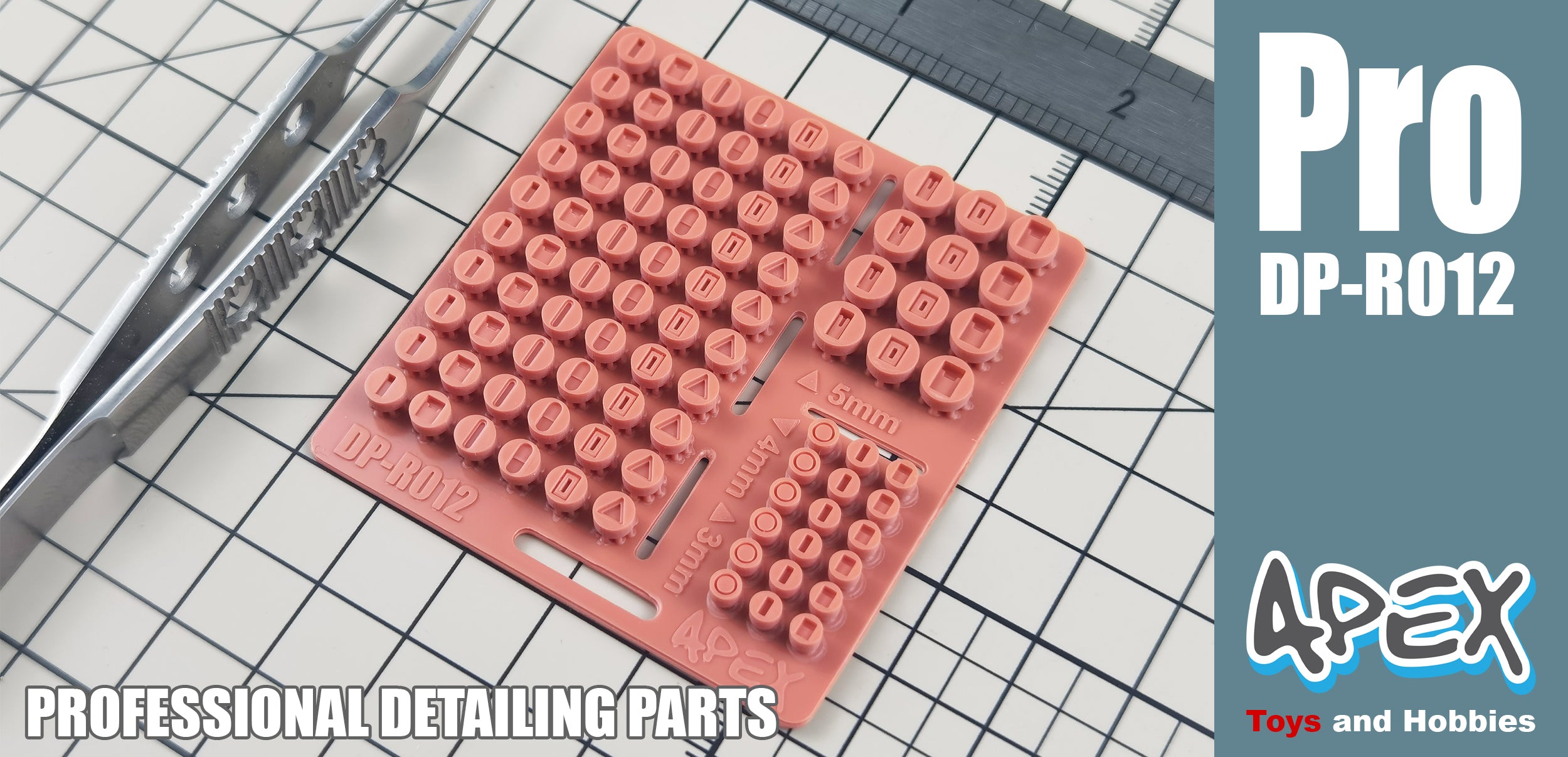 Apex Detailing Parts DP-R012 Detail Minus Molds