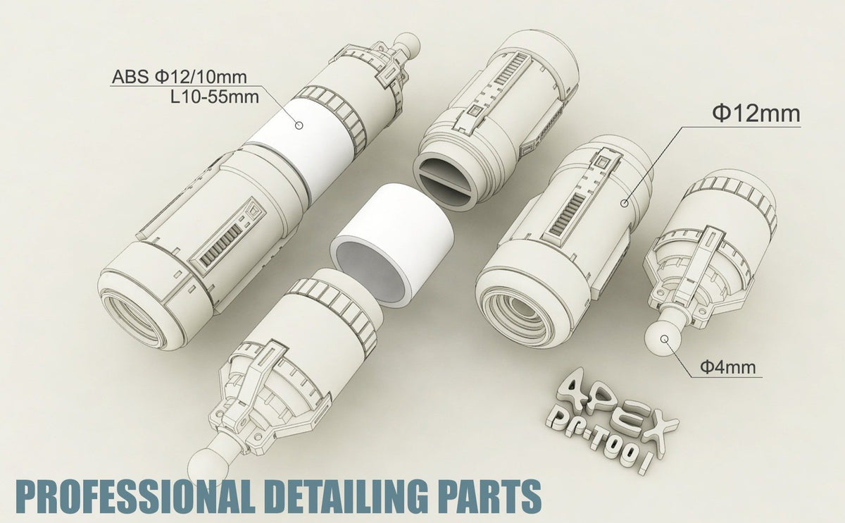 Apex Detailing Parts DP-T001 Tank 1