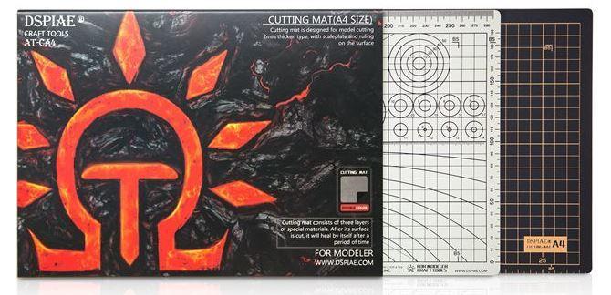 DSPIAE AT-CA4 Model Cutting Mat Double-Sided Use A4-A2 Modeler Craft tools Modeling Accessor