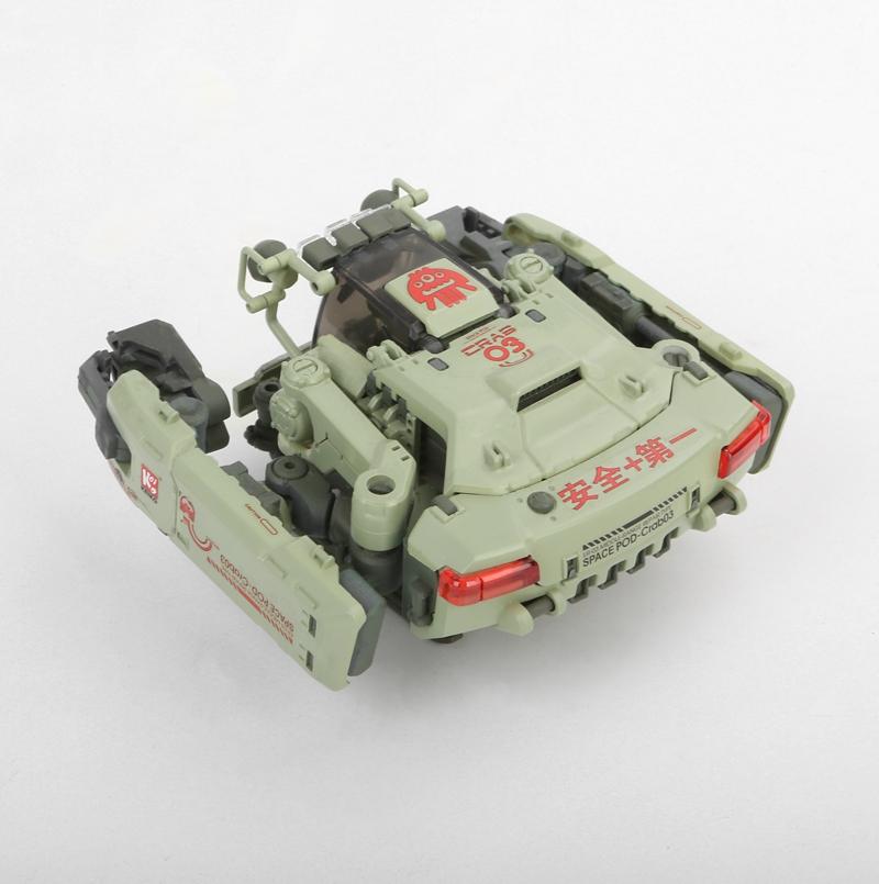 Space POD CRAB03 ER06 Green Space Construction/Industrial Mobile Model kit