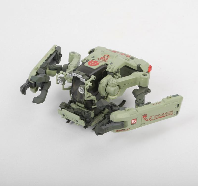 Space POD CRAB03 ER06 Green Space Construction/Industrial Mobile Model kit