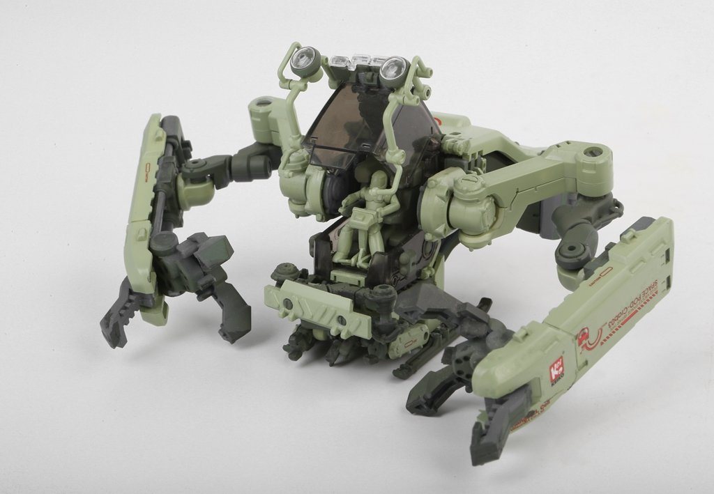 Space POD CRAB03 ER06 Green Space Construction/Industrial Mobile Model kit