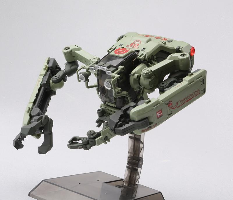 Space POD CRAB03 ER06 Green Space Construction/Industrial Mobile Model kit