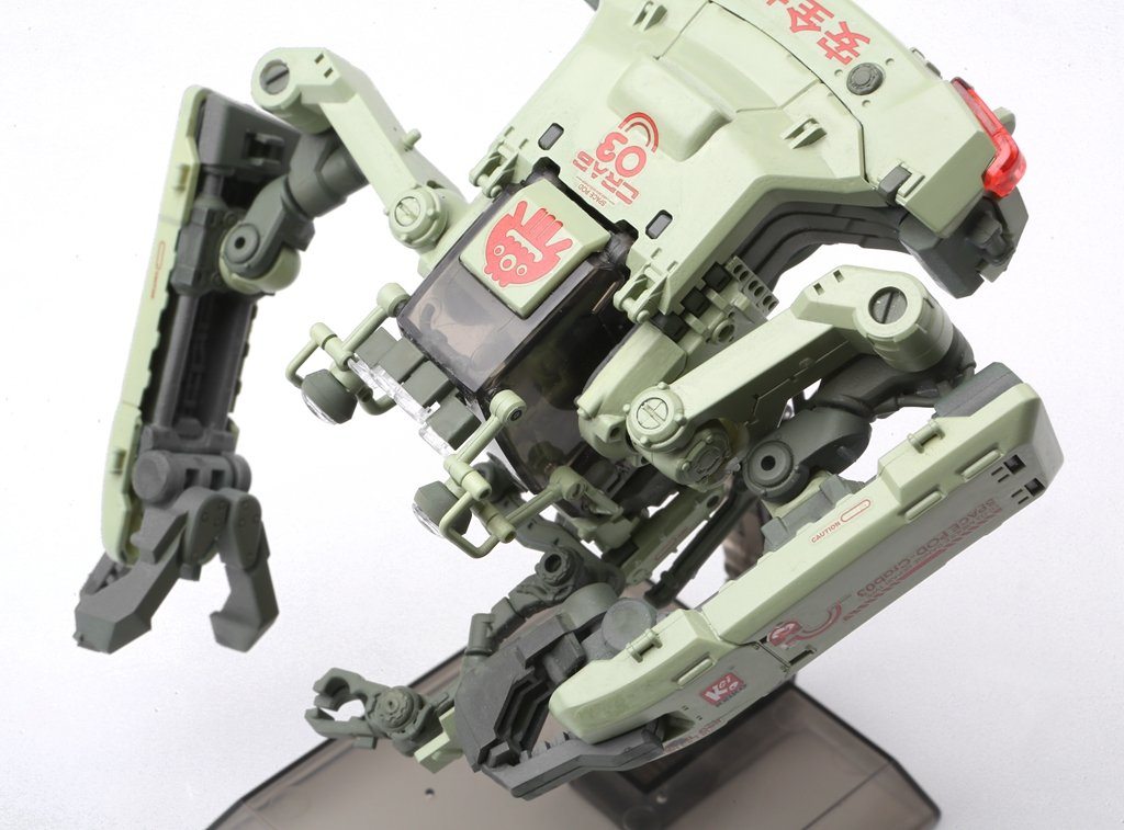 Space POD CRAB03 ER06 Green Space Construction/Industrial Mobile Model kit