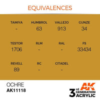 AK Interactive 3rd Gen Acrylic Ocher 17ml