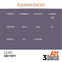 AK Interactive 3rd Gen Acrylic Lilac 17ml
