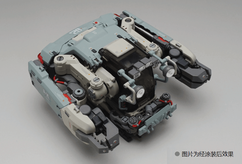 Space POD CRAB03 ER04 Grey Space Construction/Industrial Mobile Model kit