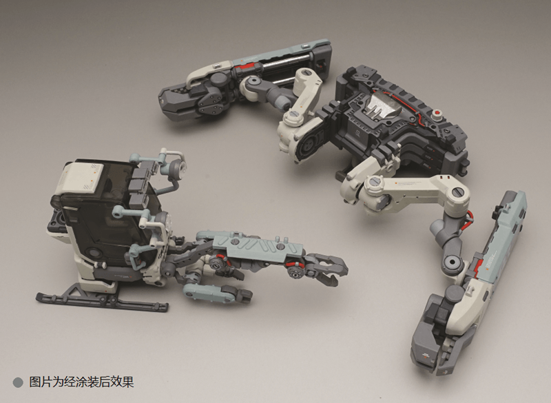 Space POD CRAB03 ER04 Grey Space Construction/Industrial Mobile Model kit