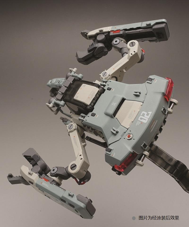 Space POD CRAB03 ER04 Grey Space Construction/Industrial Mobile Model kit