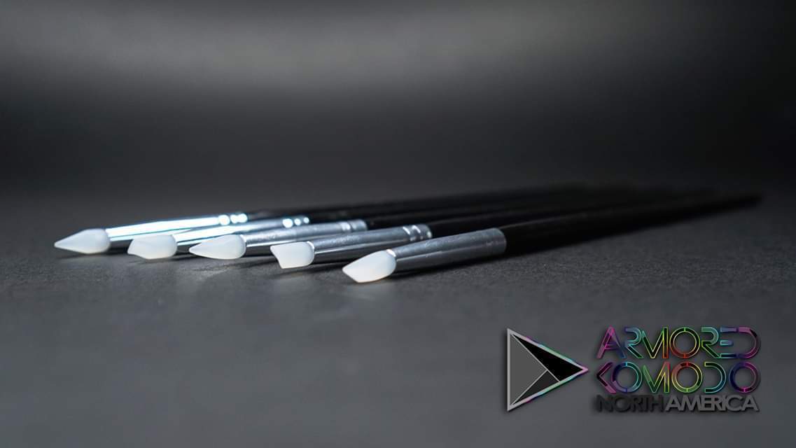 Silicone Tipped brushes