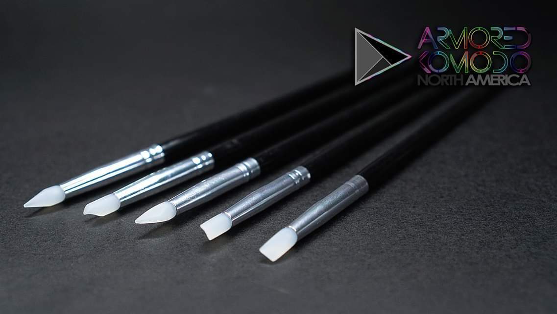 Silicone Tipped brushes