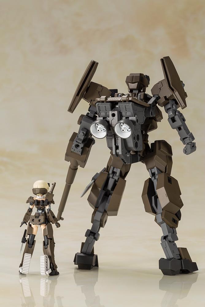 Frame Arms Girls Handscale Gourai with Jinrai Armor Model Kit