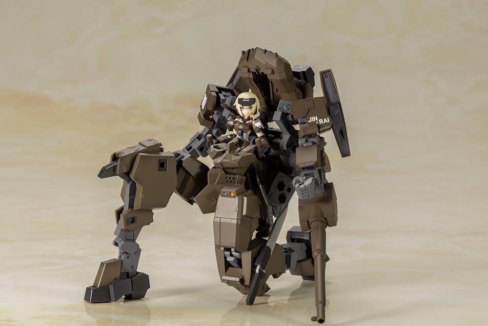 Frame Arms Girls Handscale Gourai with Jinrai Armor Model Kit