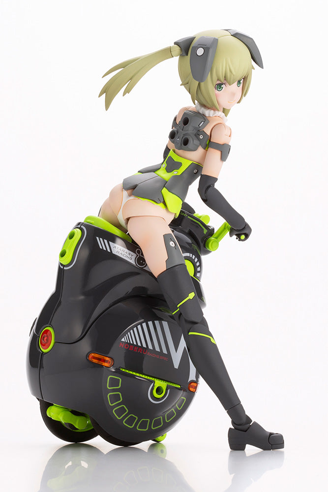 Frame Arms Girl x Maruttoys Innocentia (Racer Ver.) and Noseru (Racing Specs Ver.) Model Kit