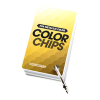 Paintable Blank Card Set For Metallic Color?70pcs in-set)