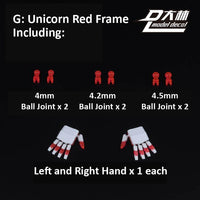 DL MODEL  FULL ACTION HANDS 1/100