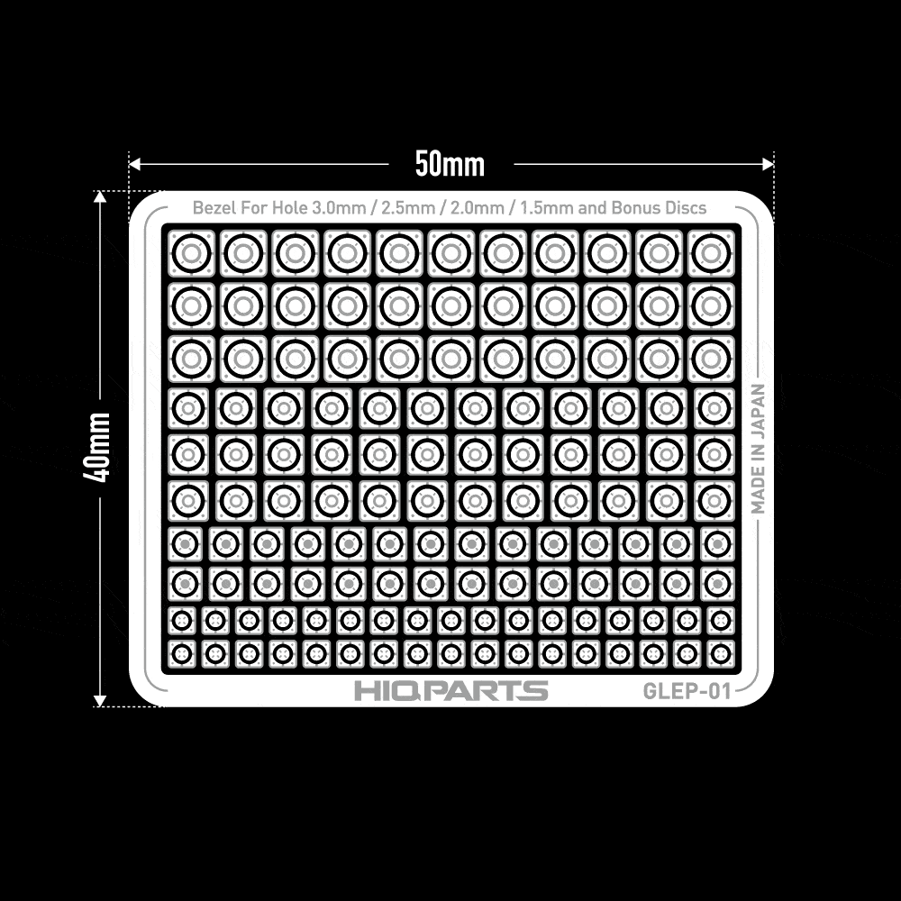 Gateless Etching Parts 01(Total 262pcs)