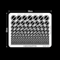HiQ Parts Gateless Etching Parts 02 (Total 160pcs)