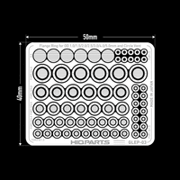 Gateless Etching Parts 03(Total 120pcs)