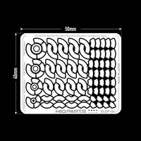 HiQ Parts Gateless Etching Parts 04 (Total 85pcs)