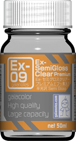 Gaia EX Color Ex-09 Semi-Gloss Ex-Semi-Gloss Clear Premium 50ml