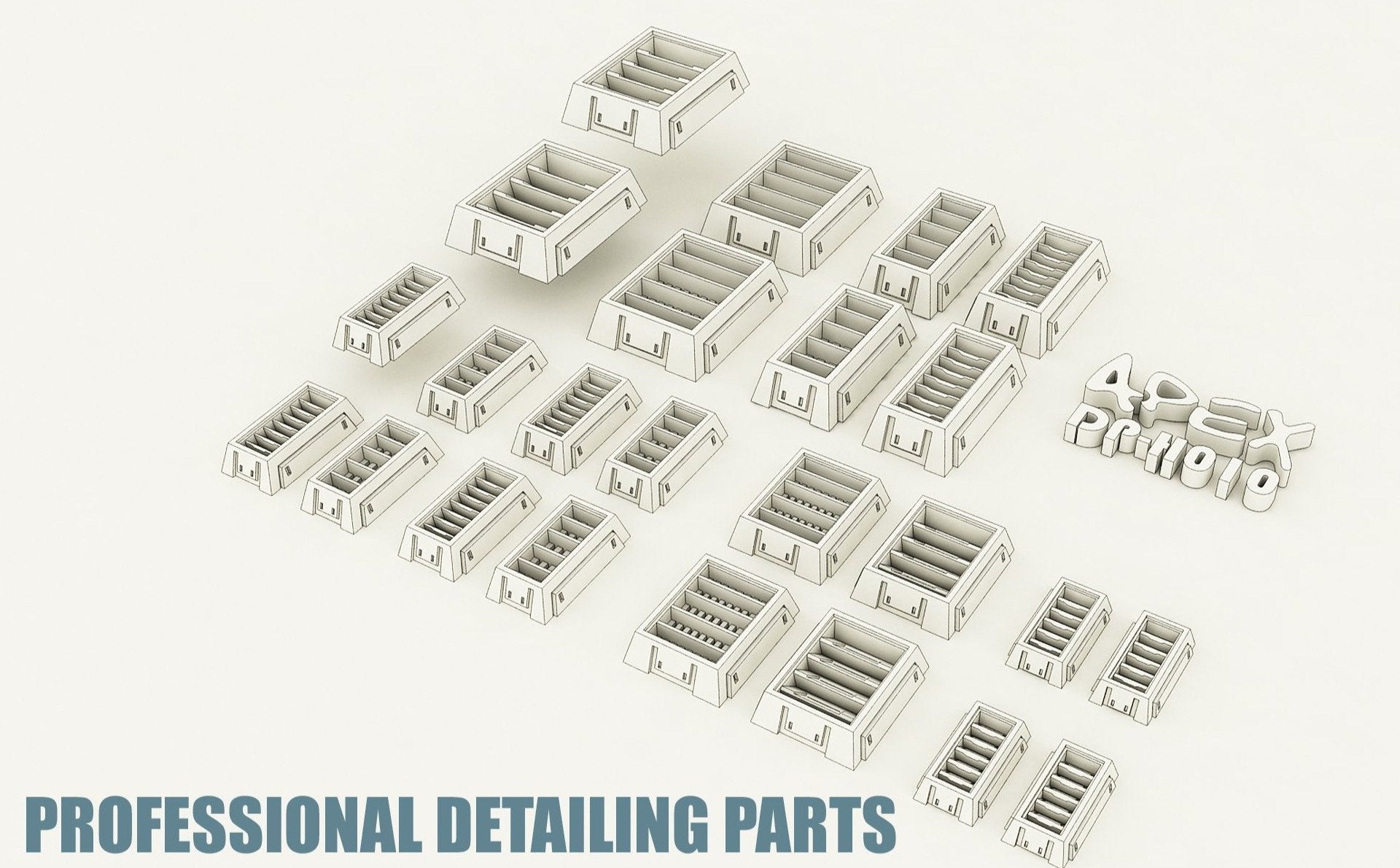 Apex Detailing Parts DP-H010 Vent Parts