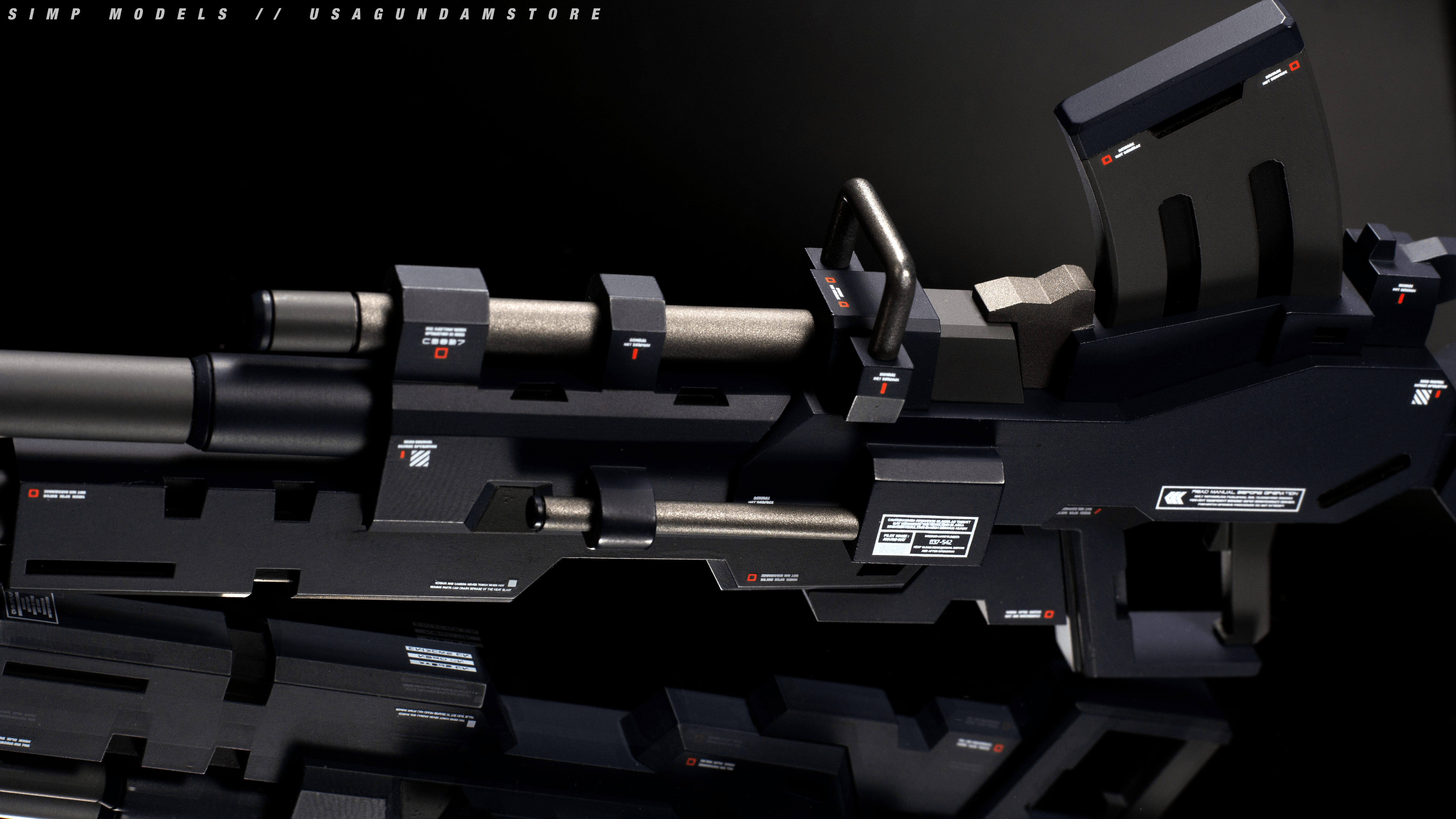 W005 180mm Cannon Kai 1/100 Resin Weapon kit