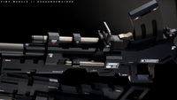 W005 180mm Cannon Kai 1/100 Resin Weapon kit