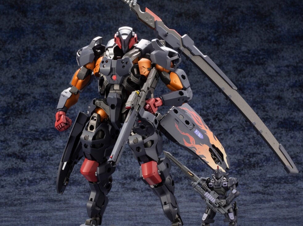Hexa Gear V-Thor & Pawn (Night Stalkers Ver.) 1/24 Scale Model Kit Set
