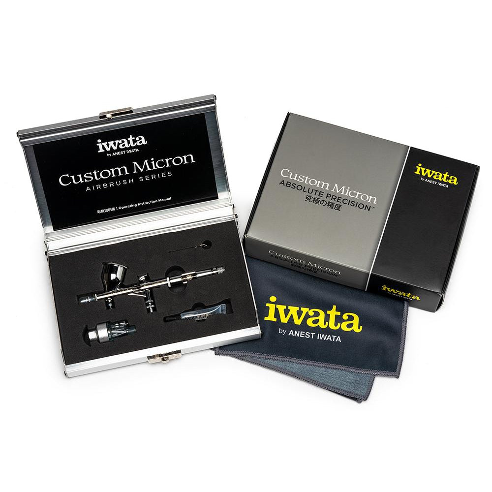 Iwata Custom Micron CM-C Plus Gravity Feed Dual Action Airbrush