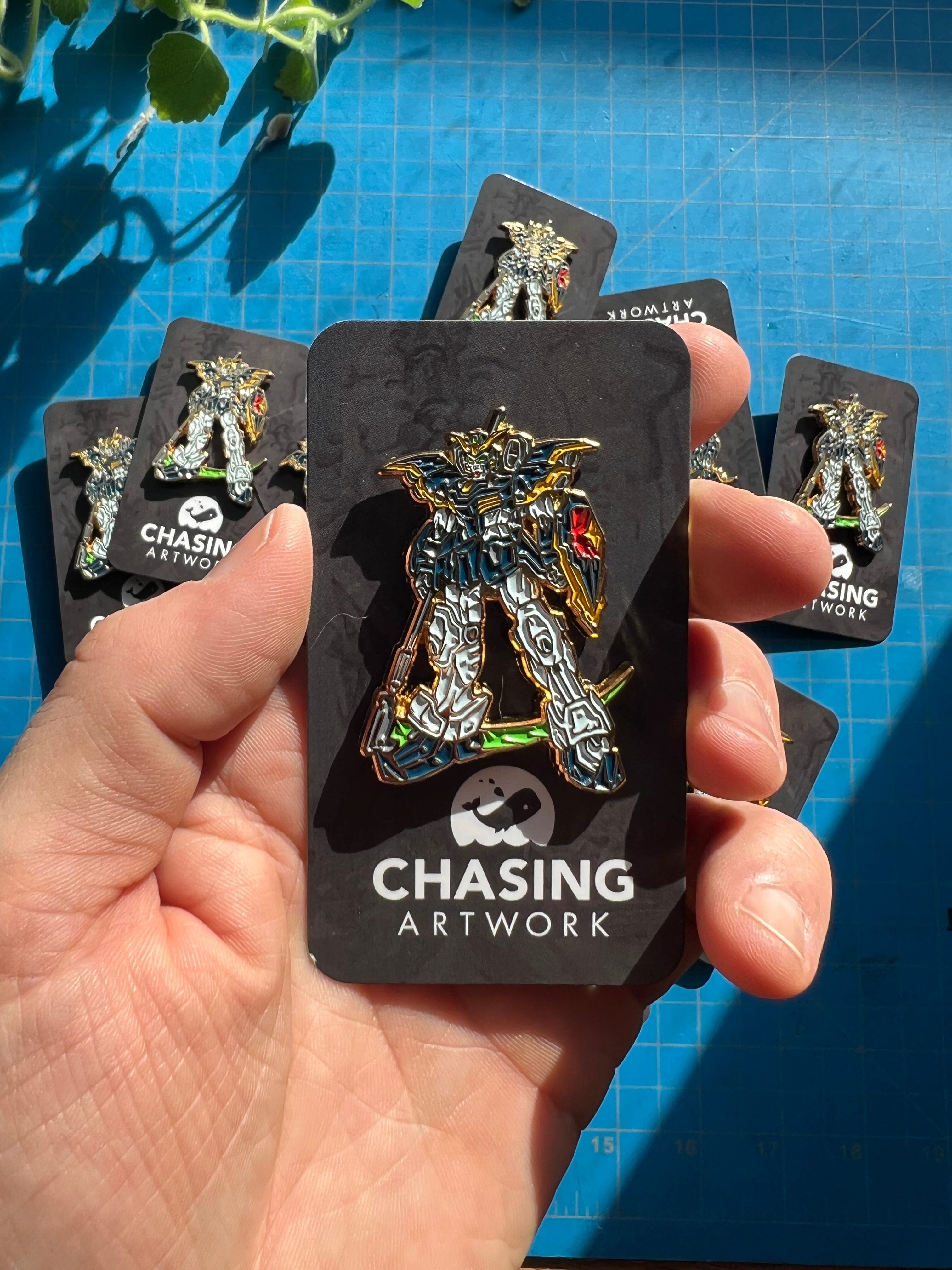 Limited Chasing Artwork Gundam Deathscythe Enamel Pin
