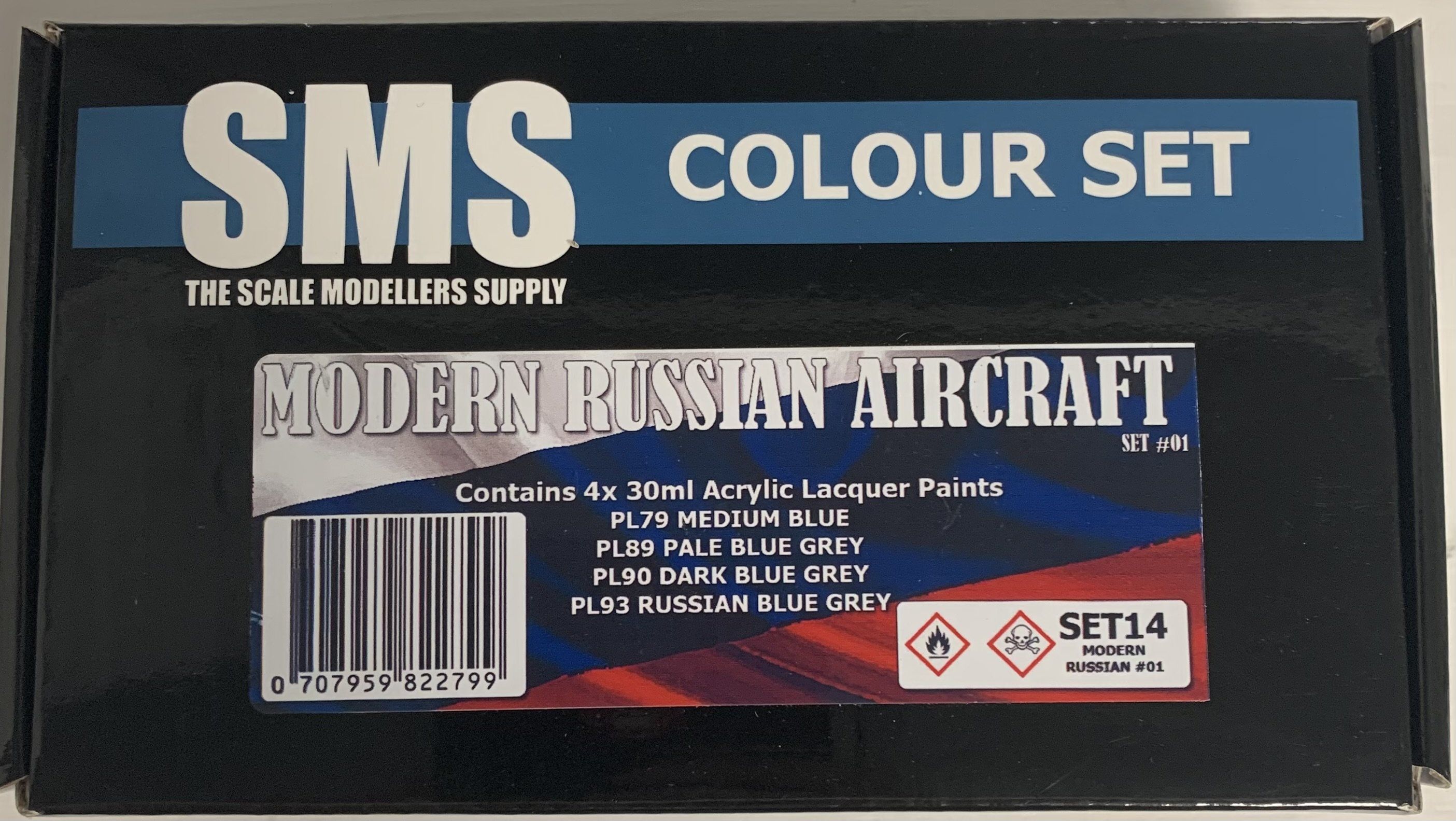 MODERN RUSSIAN AIRCRAFT #01 COLOUR SET