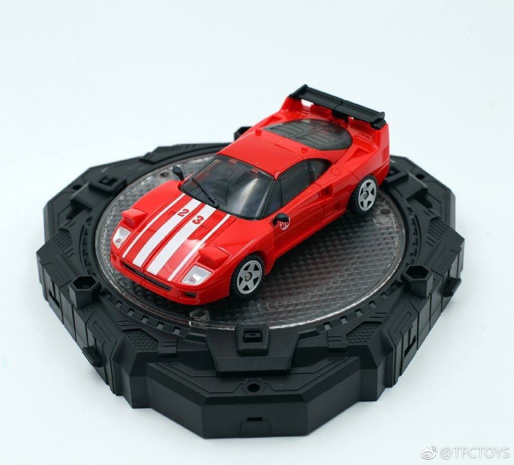 Rotating Base with LED Lights