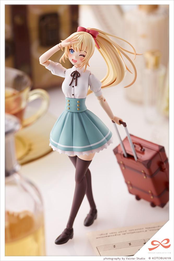 Sousai Shoujo Teien St. Iris Gakuen Girls' High School Summer Clothes Saeki Ritsuka 1/10 Scale Model Kit