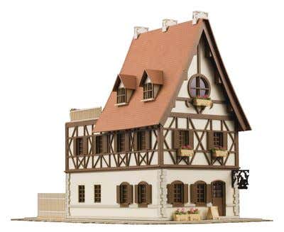 Is the Order a Rabbit?? Anitecture 01 Rabbit House Model Kit