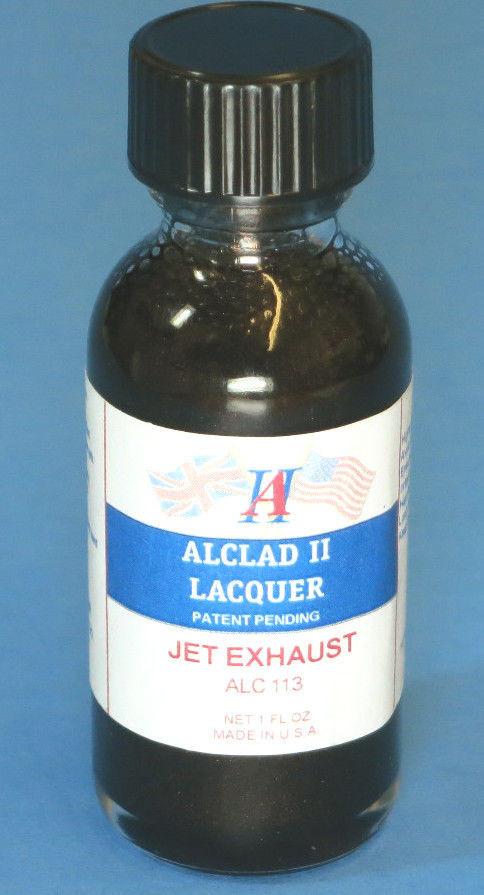 Alclad II 1oz. Bottle Jet Exhaust Lacquer ALC-113
