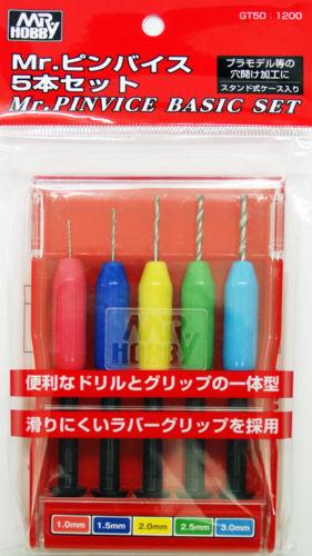 GSI Creos Mr.Hobby GT50 Mr. Pinvice Basic Set (5pieces)