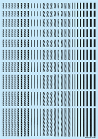 Line Decal 2 Dark Gray(1pc)