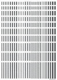 Line Decal 2 Dark Gray(1pc)