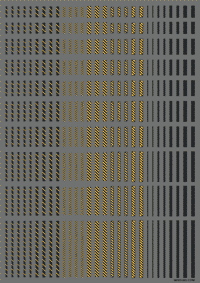 Line Decal 02 Dark Gray-Yellow(1pc)