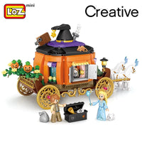 LOZ Creative 1134 Pumpkin Carriage